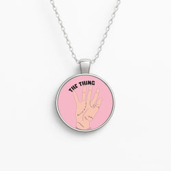 The Thing Wednesday Circle Necklace