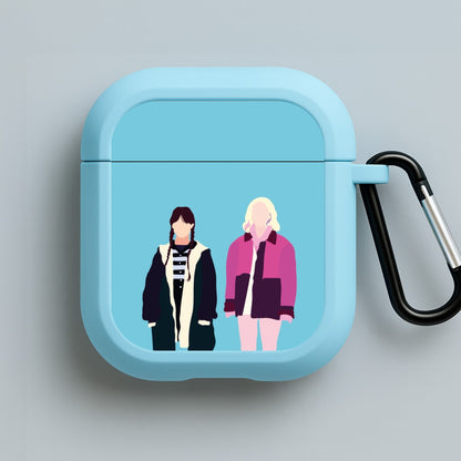 Sinclair And Wednesday Blue AirPods Case