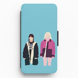 Sinclair And Wednesday Flip / Wallet Phone Case