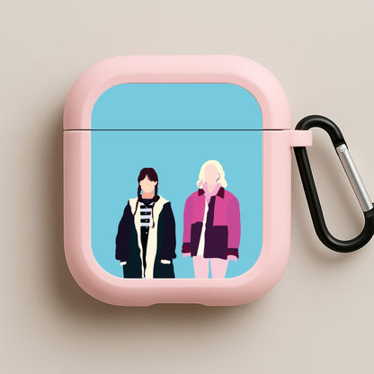 Sinclair And Wednesday Pink AirPods Case