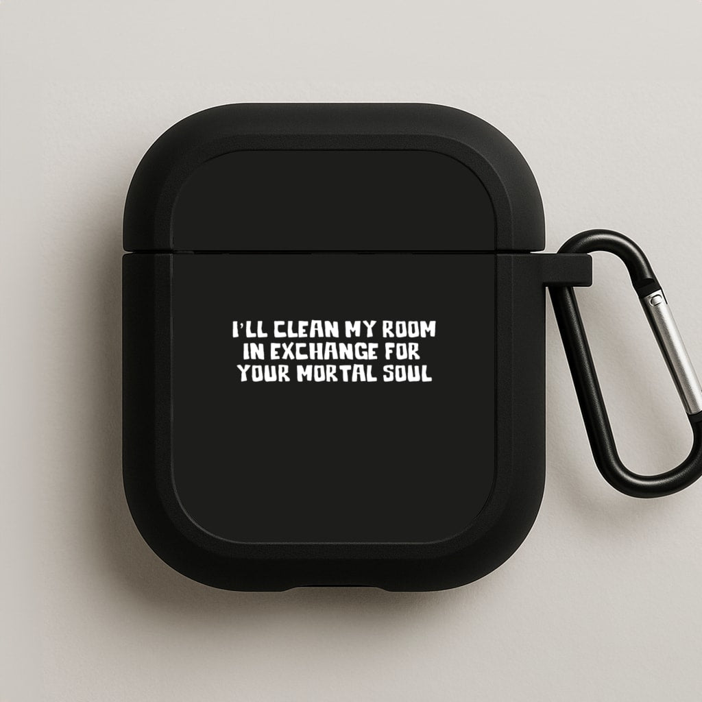 I'll Clean My Room In Exchange Wednesday AirPods Case
