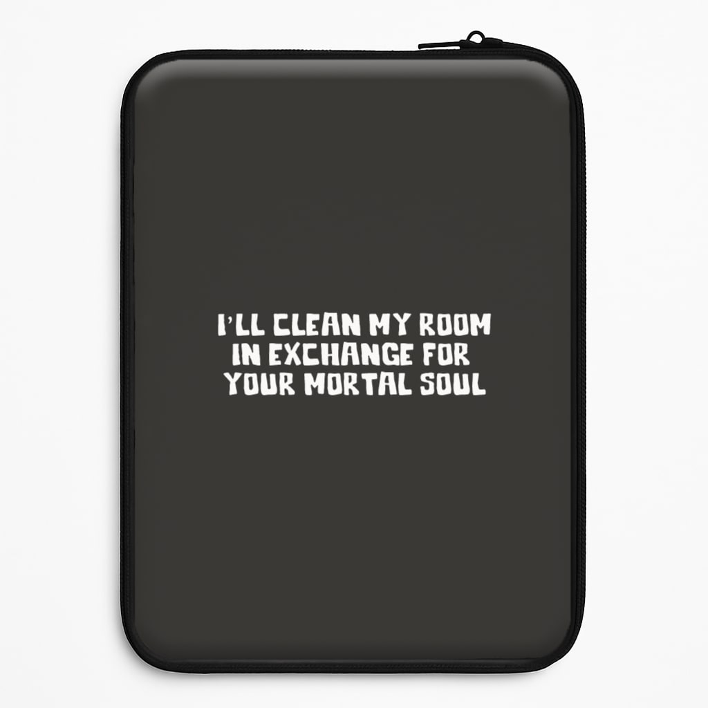 I'll Clean My Room In Exchange Wednesday Laptop Sleeve