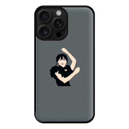 Dancing Wednesday Phone Case for iPhone 16 Pro Max