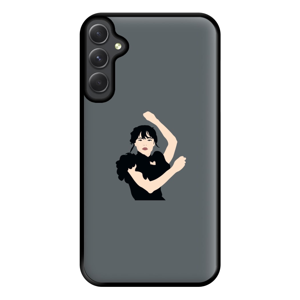 Dancing Wednesday Phone Case for Galaxy A14