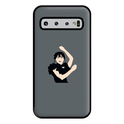 Dancing Wednesday Phone Case for Galaxy S10 Plus