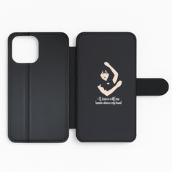 I'll Dance With My Hands Above My Head Wednesday Flip Phone Case