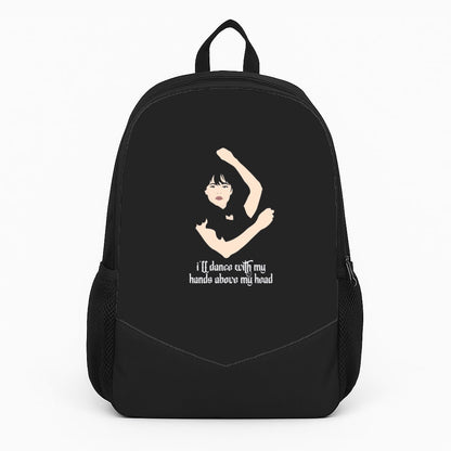I'll Dance With My Hands Above My Head Wednesday Backpack
