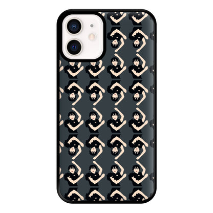 Dancing Pattern Wednesday Phone Case for iPhone 13 Mini