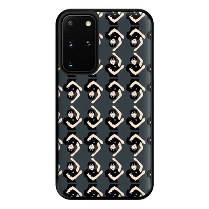 Dancing Pattern Wednesday Phone Case for Galaxy S20 Plus