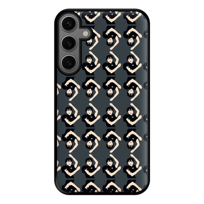 Dancing Pattern Wednesday Phone Case for Galaxy S23FE