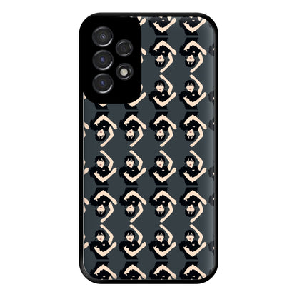 Dancing Pattern Wednesday Phone Case for Galaxy A53