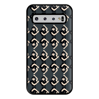 Dancing Pattern Wednesday Phone Case for Galaxy S10 Plus