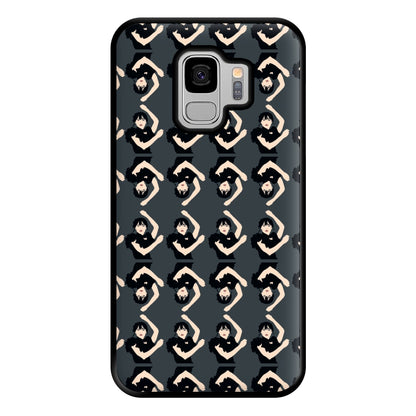 Dancing Pattern Wednesday Phone Case for Galaxy S9 Plus