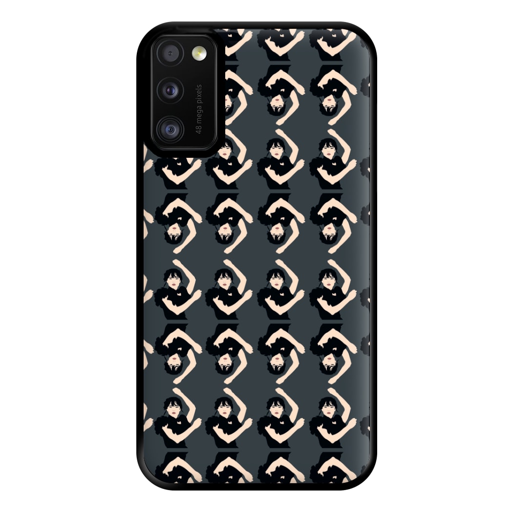 Dancing Pattern Wednesday Phone Case for Galaxy A41