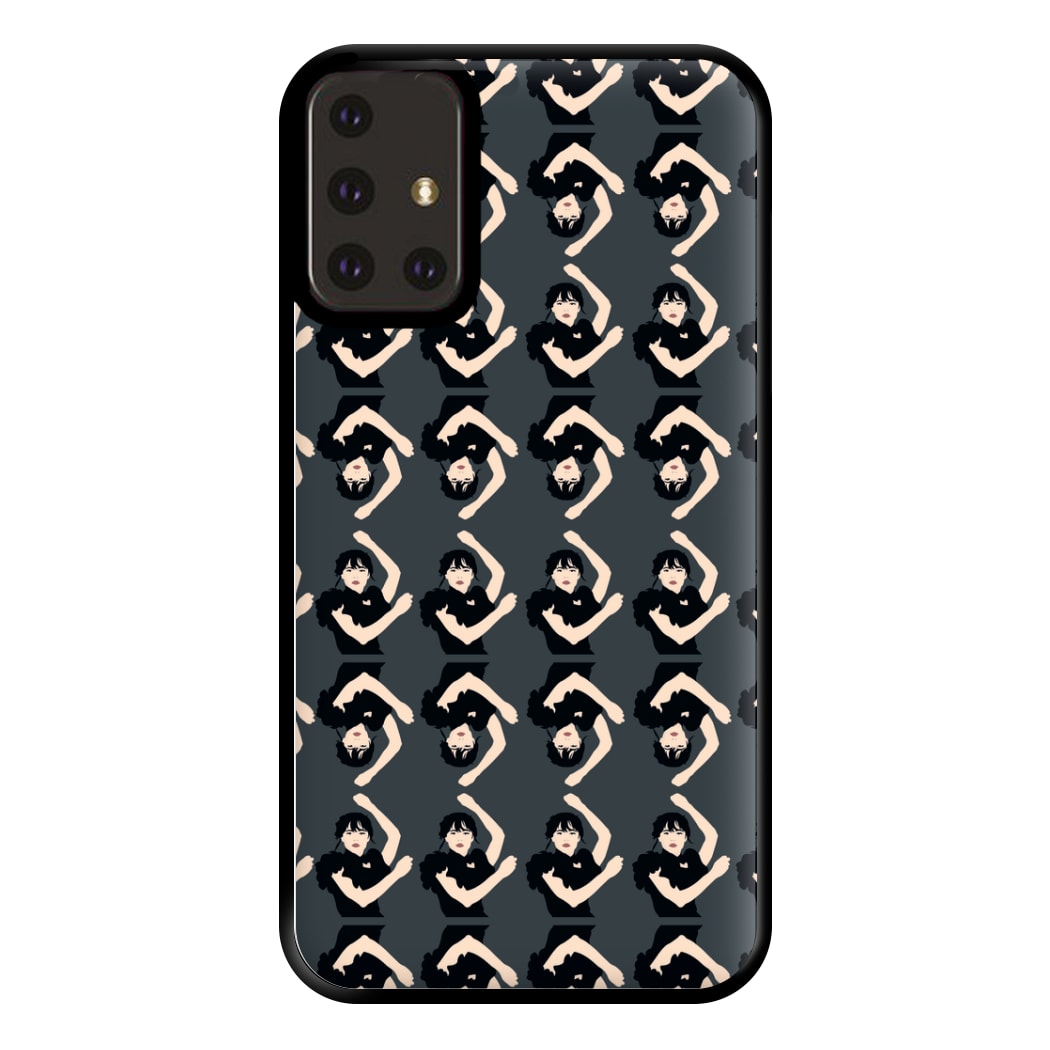 Dancing Pattern Wednesday Phone Case for Galaxy A71