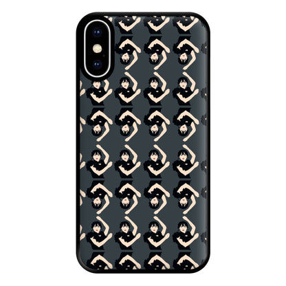 Dancing Pattern Wednesday Phone Case for iPhone XS Max