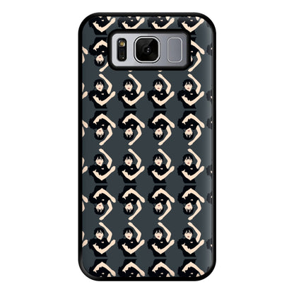 Dancing Pattern Wednesday Phone Case for Galaxy S8 Plus