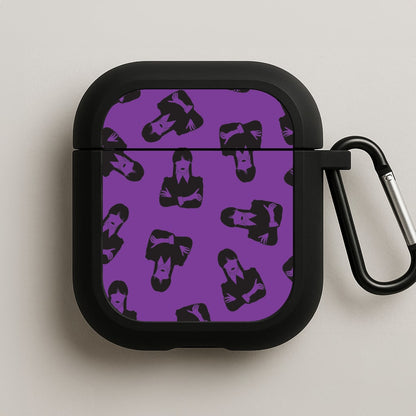Addams Pattern AirPods Case