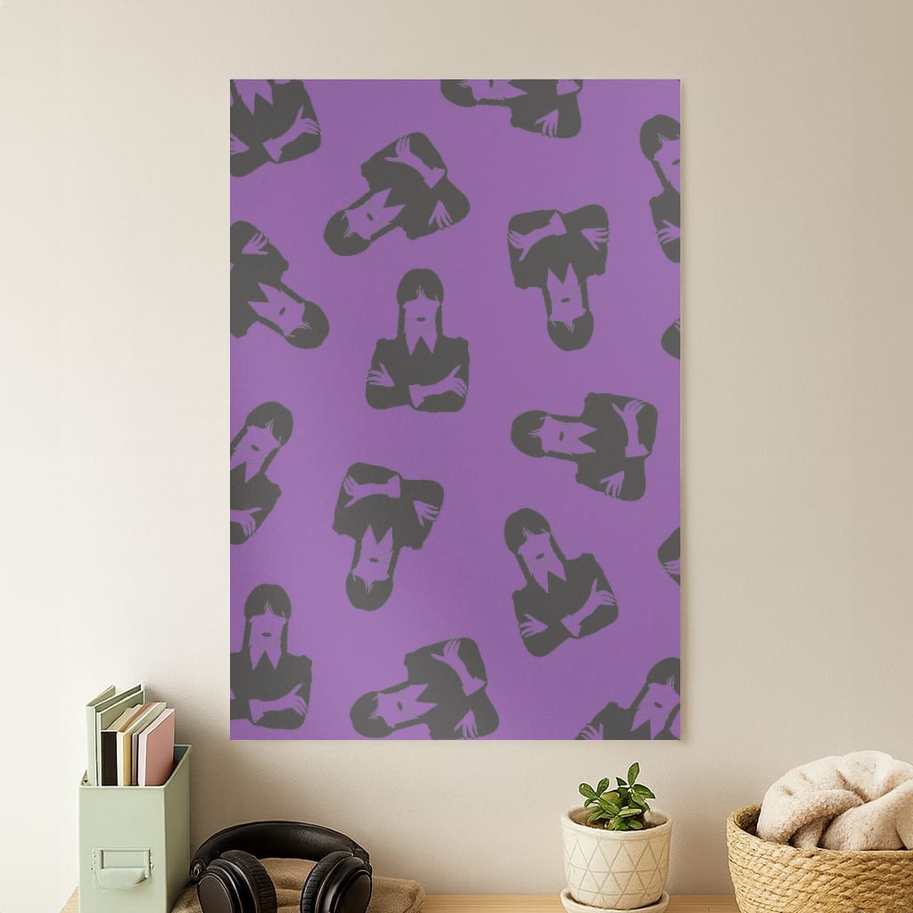 Addams Pattern Poster