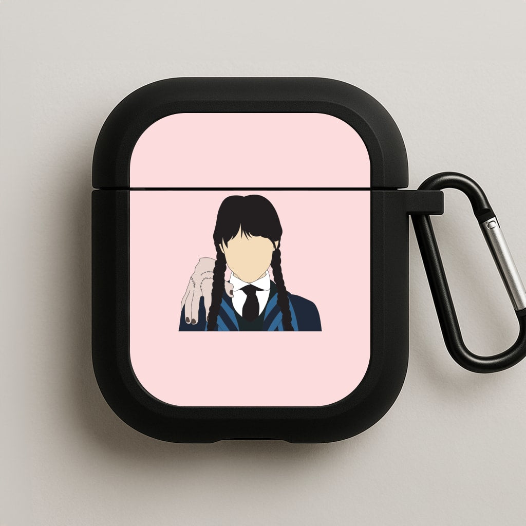 Wednesday And Thing AirPods Case