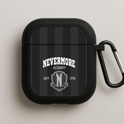 Addams Academy Gray AirPods Case