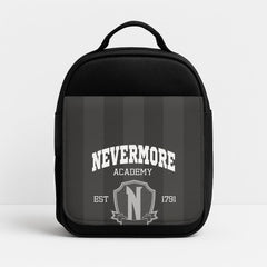 Addams Academy Gray Lunchbox