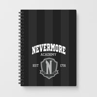 Addams Academy Gray Notebook