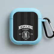 Addams Academy Gray AirPods Case 3