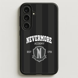 Addams Academy Gray Phone Case for Galaxy S25FE