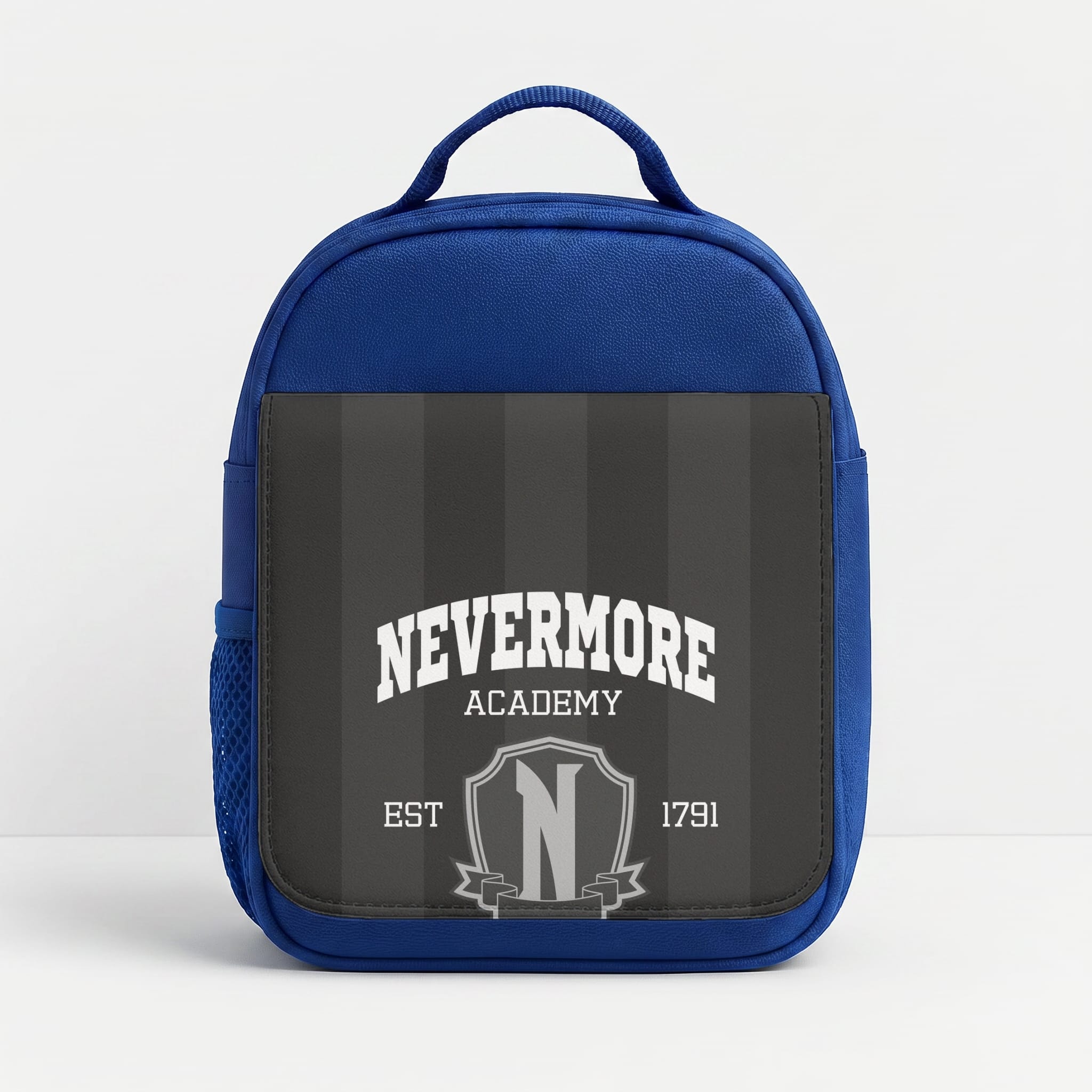 Addams Academy Gray Lunchbox - Blue