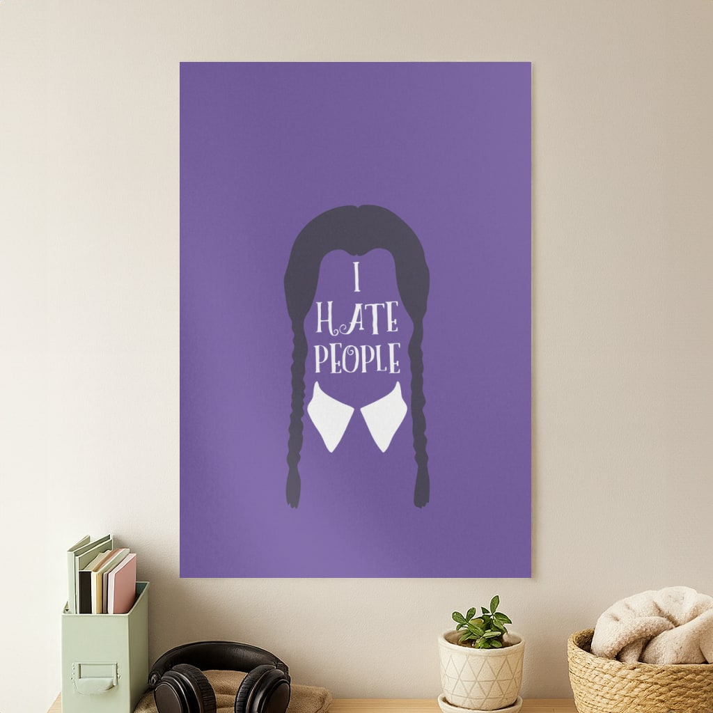 I Hate People Poster