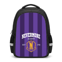 Addams Academy Purple Backpack