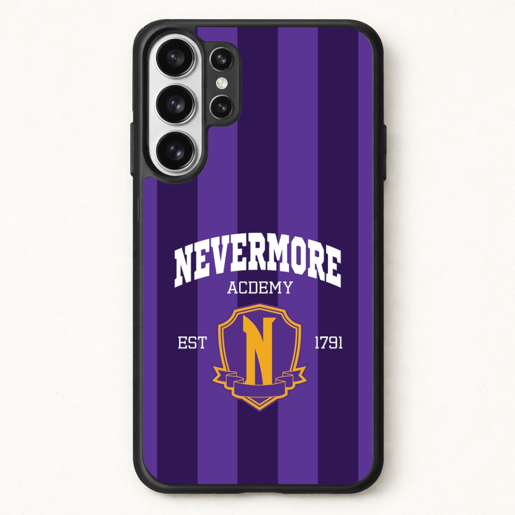 Addams Academy Purple Phone Case for Galaxy S26 Ultra