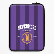 Addams Academy Purple Laptop Sleeve 1