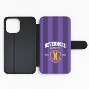 Addams Academy Purple Flip / Wallet Phone Case 2