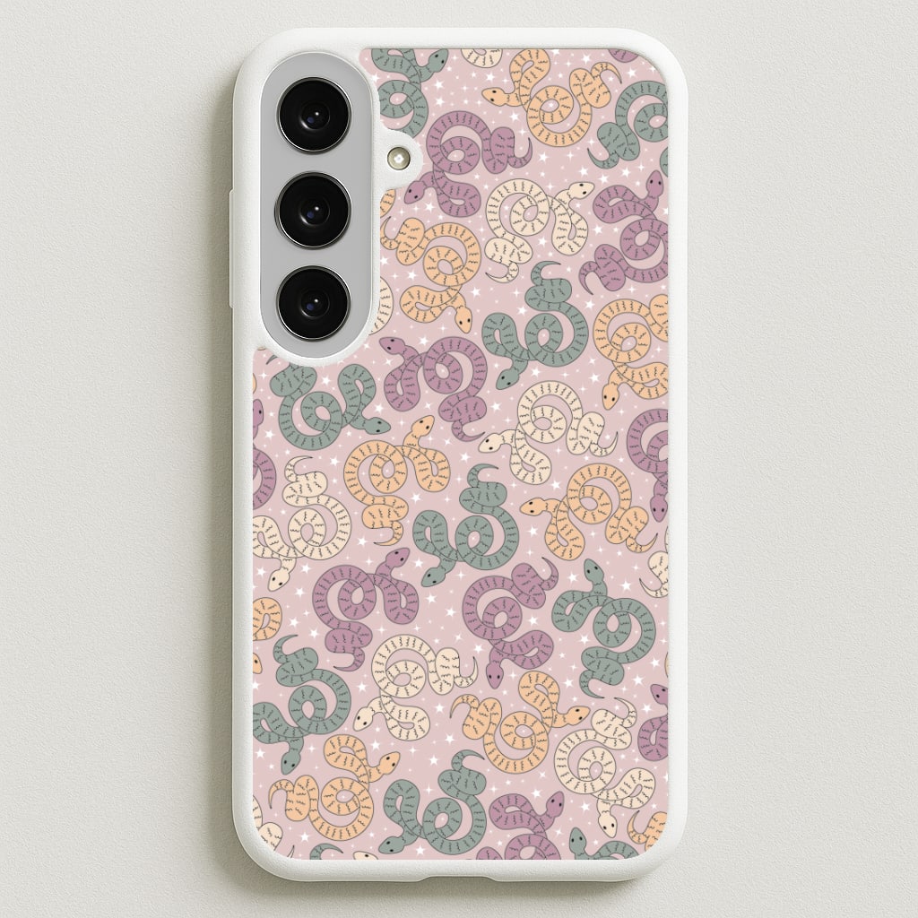 Snakes And Stars - Western Phone Case for Galaxy S25FE