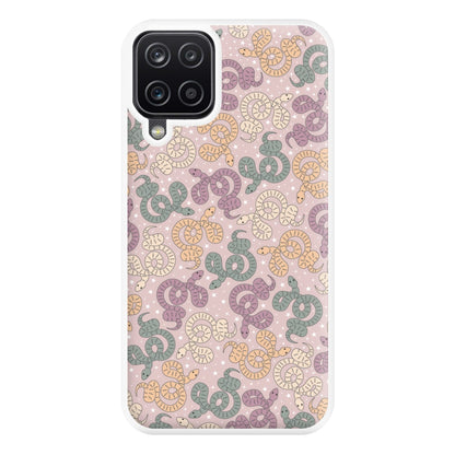 Snakes And Stars - Western  Phone Case for Galaxy A12