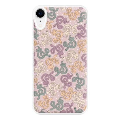 Snakes And Stars - Western  Phone Case for iPhone XR