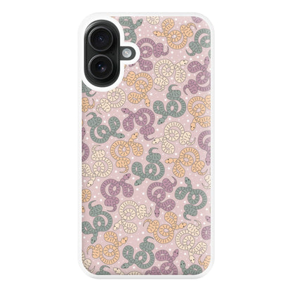 Snakes And Stars - Western  Phone Case for iPhone 16 Plus