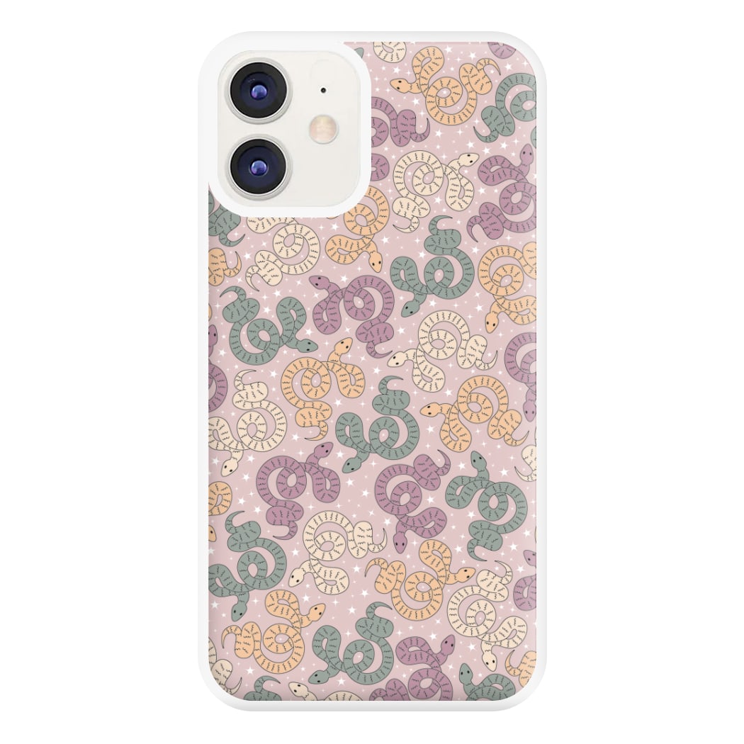 Snakes And Stars - Western  Phone Case for iPhone 12 / 12 Pro