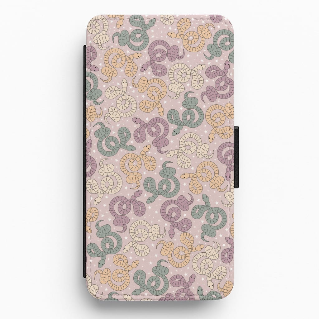 Snakes And Stars - Western  Flip / Wallet Phone Case