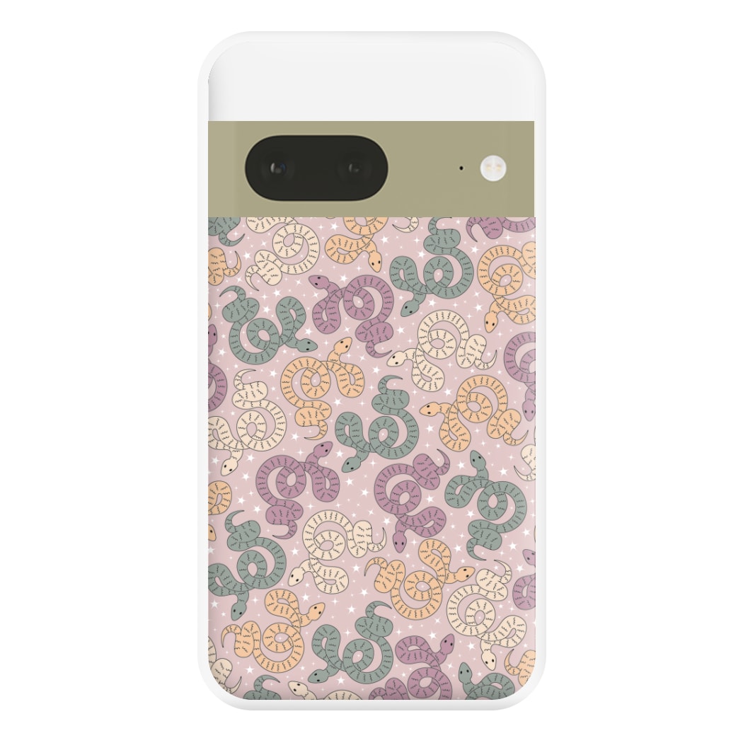 Snakes And Stars - Western  Phone Case for Google Pixel 7a