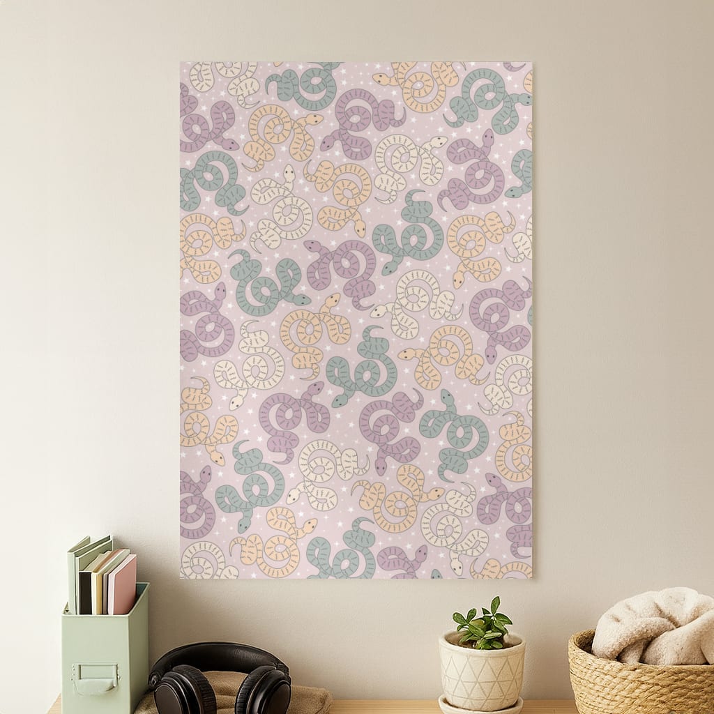 Snakes And Stars - Western  Poster