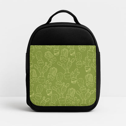 Green And Yellow Cacti - Western  Insulated Lunchbox