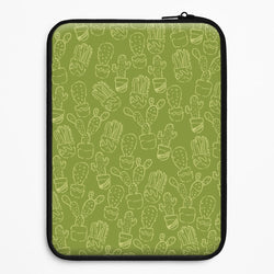 Green And Yellow Cacti - Western  Universal Laptop Sleeve