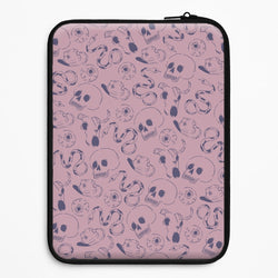 Purple Snakes And Skulls - Western  Universal Laptop Sleeve