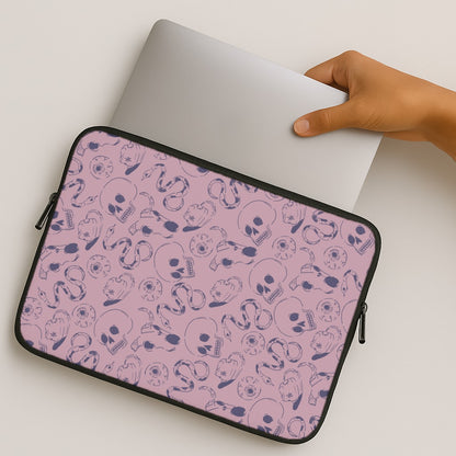 Purple Snakes And Skulls - Western  MacBook Case