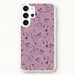Purple Snakes And Skulls - Western Phone Case for Galaxy S26 Ultra