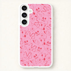 Pink Snakes And Skulls - Western Phone Case for Galaxy S26 Plus
