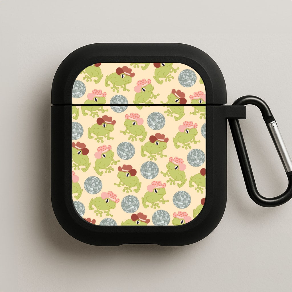 Frogs With Cowboy Hats - Western  AirPods Case
